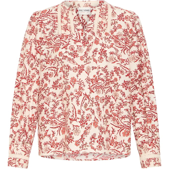 Vrouwenblouse Pulz Jeans Abrina