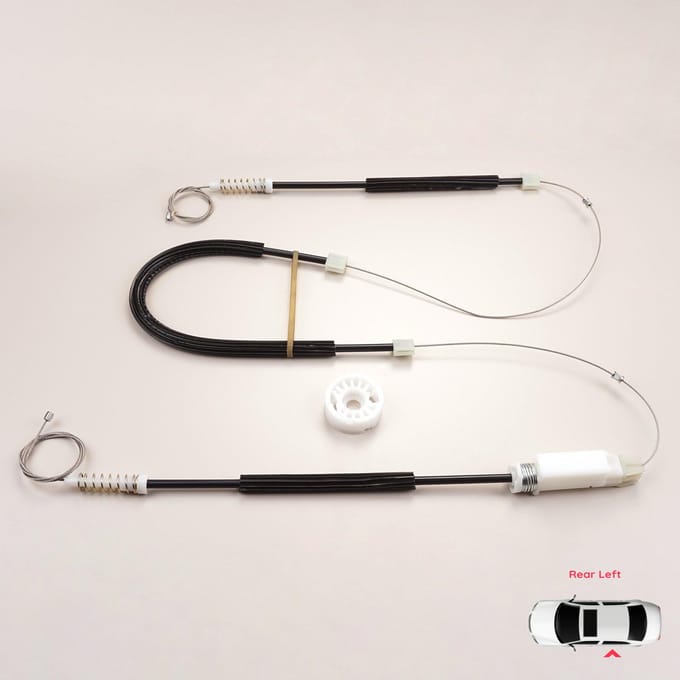 Bross Auto Parts BWR1231 Elektrische Raammechanisme Reparatieset Achter Linkszijde voor A5 S5 Coupé 2008-2013
