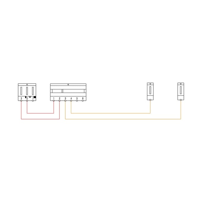 AEG kabel, afvoerpomp, aqua-control, PCB,J2J4,1180+1330mm 1327702351