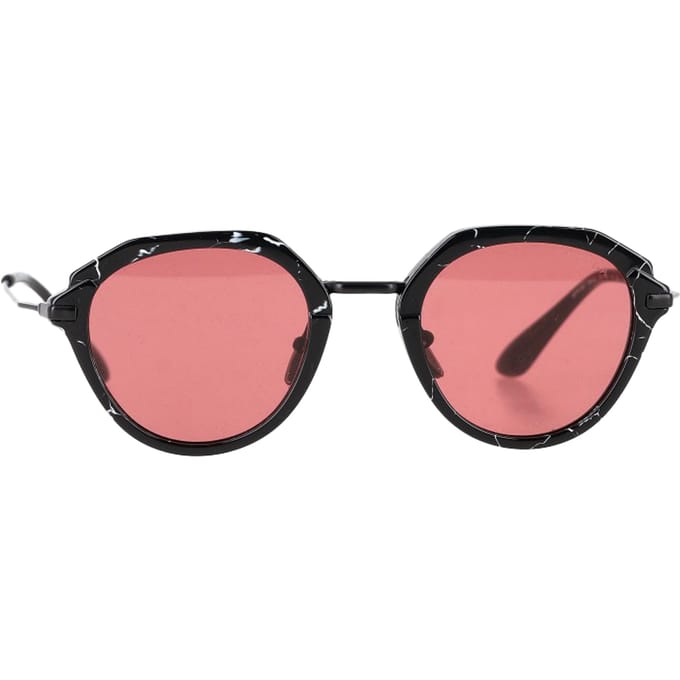 Prada Phantos 50mm zonnebril in zwart acetaat