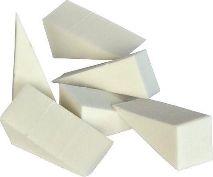 Mehron Schminkspons - Non Latex Foam Sponge Applicator -6 stuks