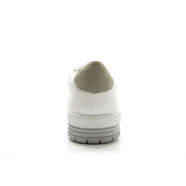 PS Poelman - Maat 43 - KEVIN Heren Sneakers - Wit met combinatie