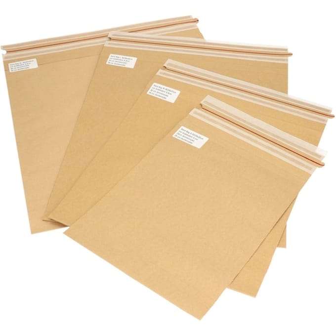 Sendbag verzendverpakking IEZZY 34/38 x 45cm bruin 200 stuks