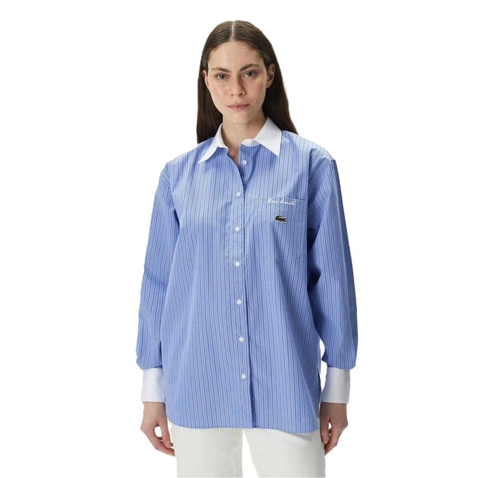 Lacoste Dames/dames Shirt (Perzisch Blauw)