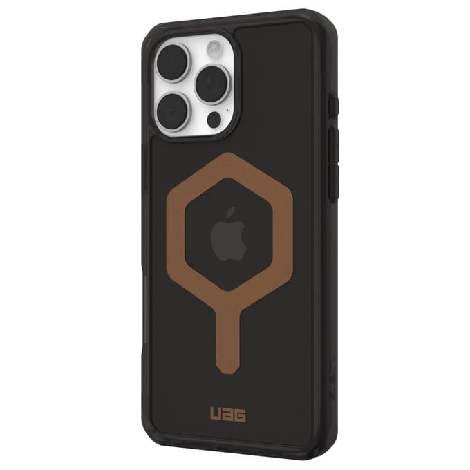 UAG Plyo Backcover MagSafe voor de Apple iPhone 16 Pro Max - Black / Bronze