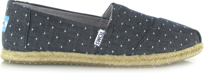 Toms Dames Espadrilles Alpargata Wm - Grijs