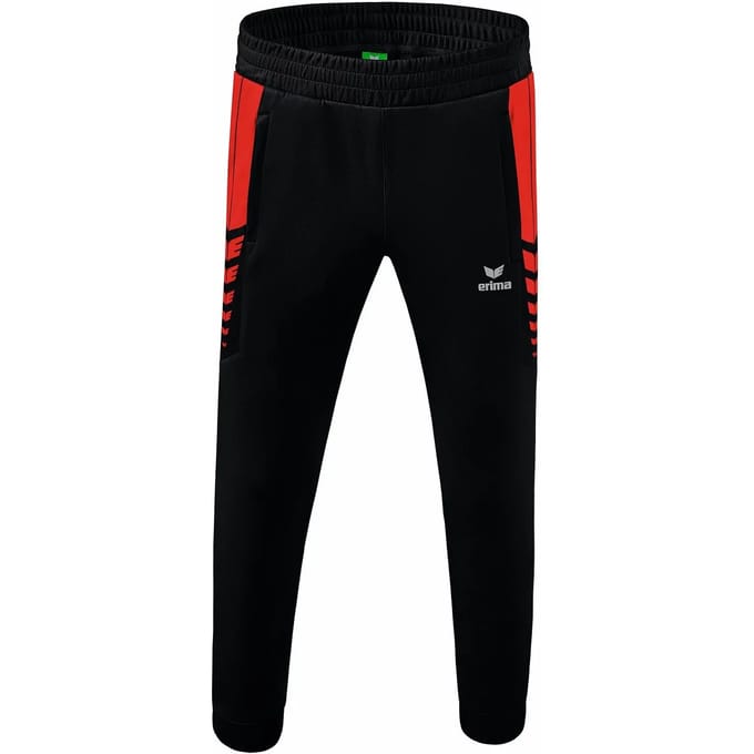 Erima Six Wings Worker Broek Kinderen - Rood / Zwart | Maat: 128
