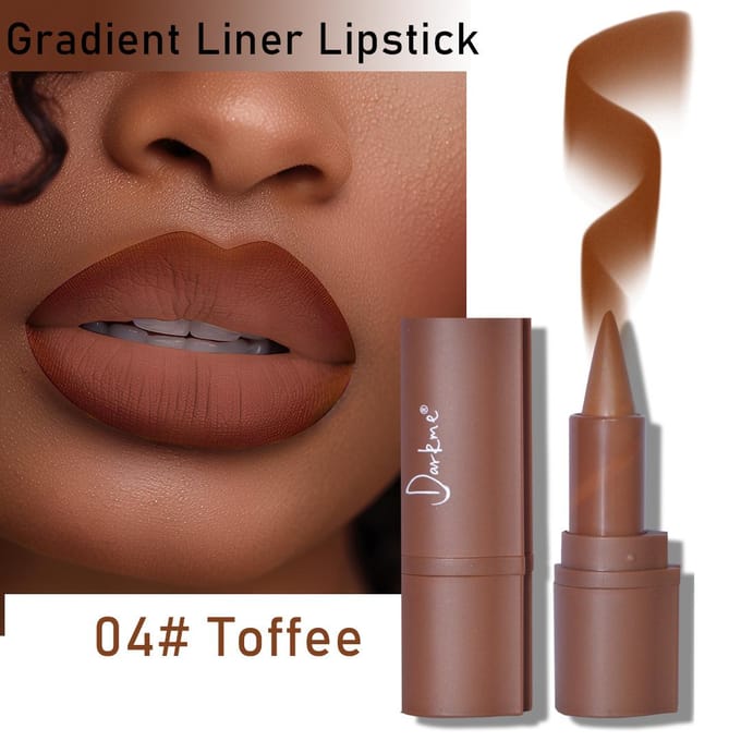 2 in 1 Matte Lippenstift Lipliner Hooggepigmenteerde Velvet Lipliner Verloop Effect Lipliner Stick Waterdicht Lip Make-up