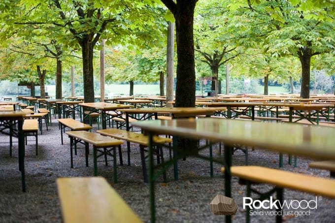 Rockwood® Biertafel Berlin 2.20m x 0.80m