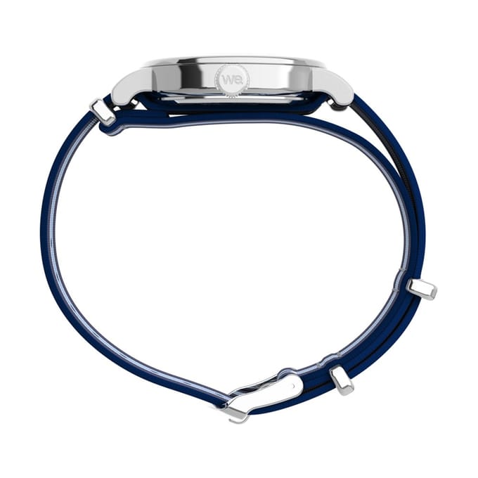 Timex Peanuts Weekender Pickleball TW2Y50600 Horloge - Textiel - Blauw - Ø 37 mm