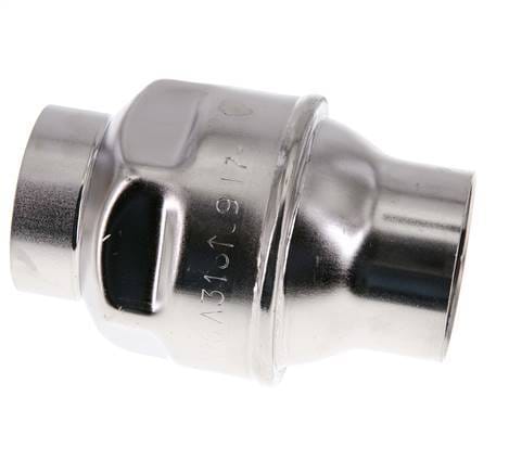 G1 1/2'' RVS 316 Terugslagklep PTFE 0.03-16bar (0.44-232psi)