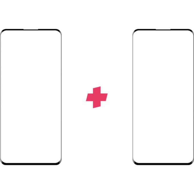 DuoPack: OPPO Find X2 screenprotector gehard glas Edge to Edge