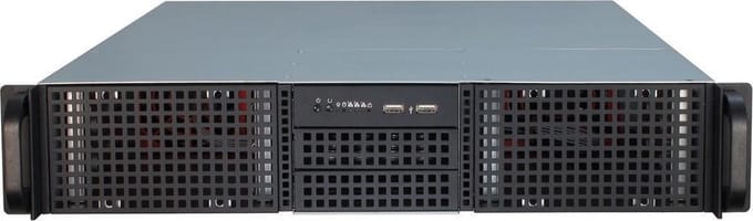 Inter-Tech IPC 2U-20255 - Case - Server (Rack) - Zwart