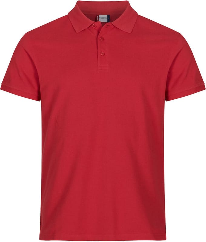 Clique Heavy Premium Polo 028260 - Rood - L