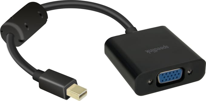 Speedlink - Mini DisplayPort naar VGA - Adapter HQ - Extra Veiligheid