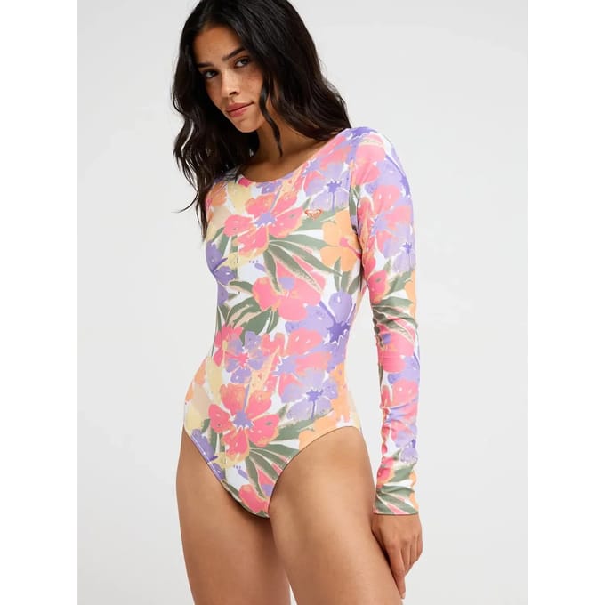 Shorty Overall Met Lange Mouwen Dames Roxy Beach Babe