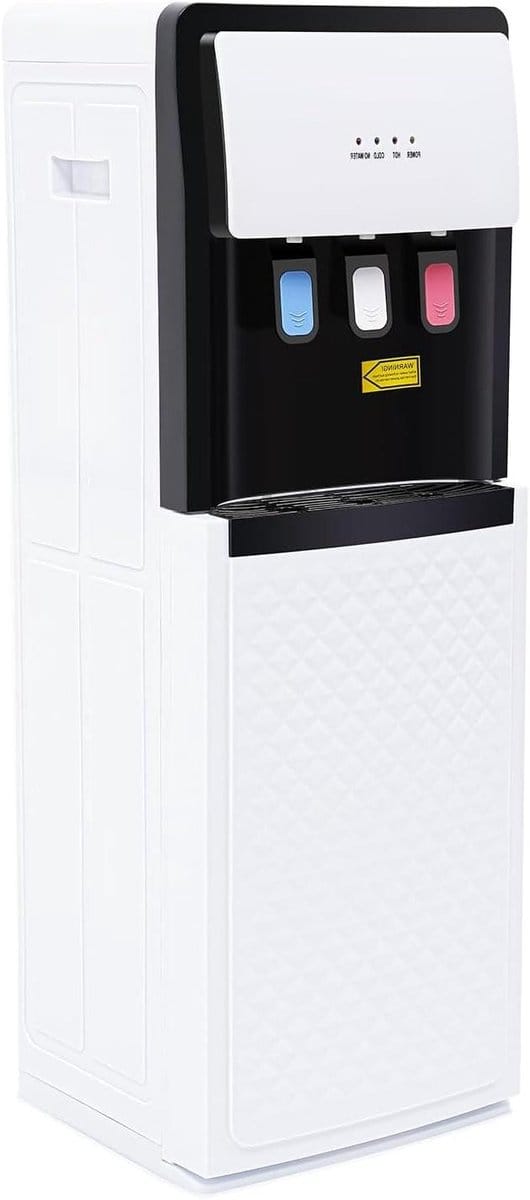Waterdispenser - Warme koude dispenser - Direct drinken - Dubbele functie - 5 liter capaciteit - Wit