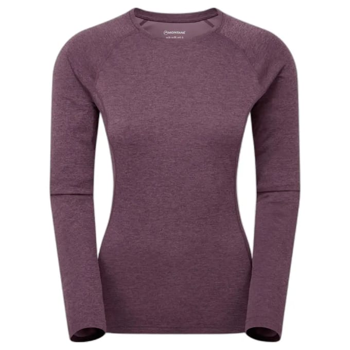 Montane Dart T-shirt Met Lange Mouwen Paars M Vrouw