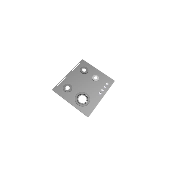 AEG bovenblad, zwart, AEG, 590x520mm 140044513087