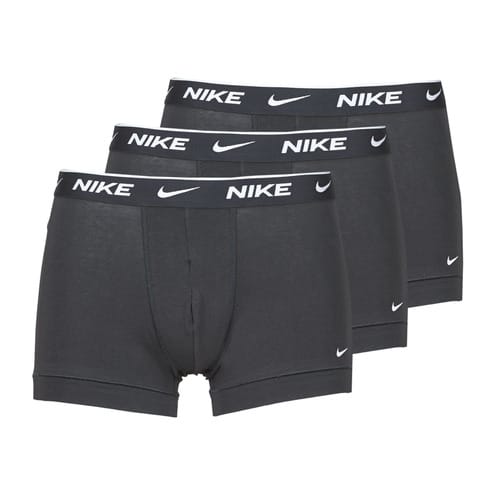 Nike 3 Pack Boxershorts Heren - Zwart- Heren, Zwart XS