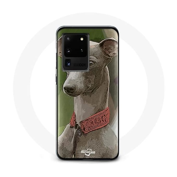Hoesje voor Samsung Galaxy S20 Ultra Greyhound Greyhound grijs