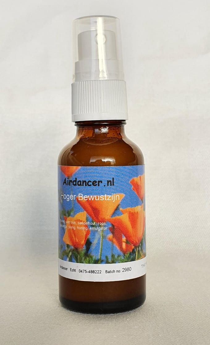 Bewustwordingsspray 'Hoger bewustzijn', Airdancer, 100% natuurlijk, 30 ml