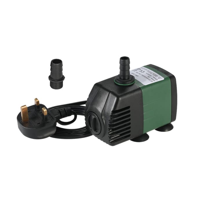 1500L/H 25W Dompelpomp voor Aquarium Tafelfonteinen UK Plug zwart