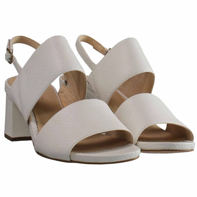 Clarks Sheer55 Damesschoenen Wit