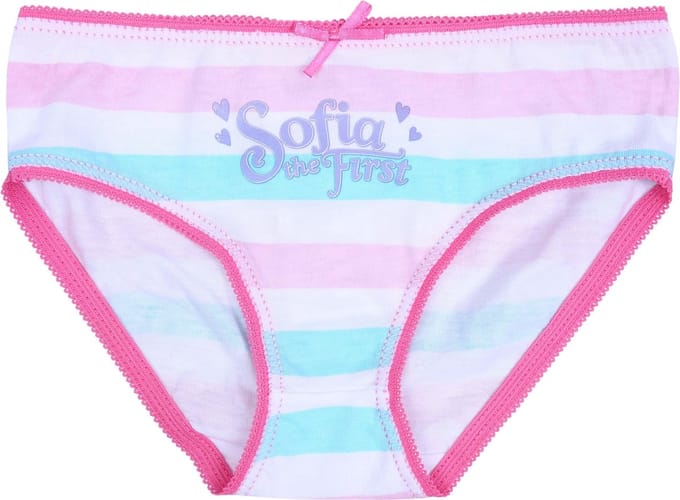 Roze en wit gestreepte meisjesonderbroek Hare Majesteit Susan DISNEY