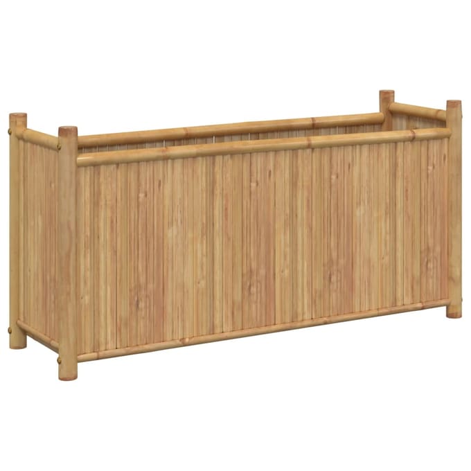 vidaXL - Plantenbak - 100x30x50 - cm - bamboe
