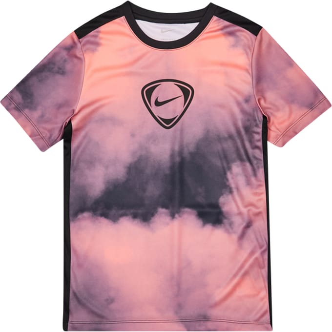 Nike Acd+ Aop T-shirts Kinder - Rood - Maat 122 - 128 CM - Poly Jersey
