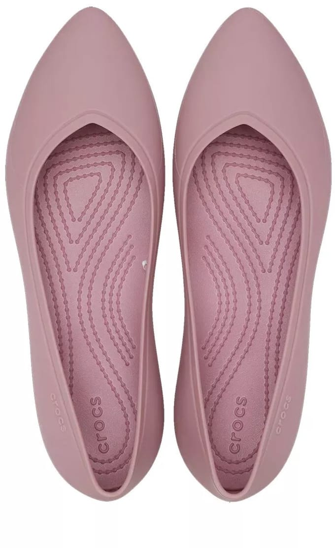 Crocs Brooklyn Pointed Flat Cassis Maat 39/40 US 9