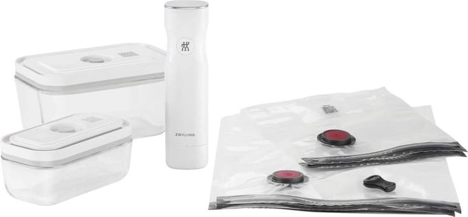 ZWILLING Fresh & Save - Startset S/M - Glazen Bakjes - Vacuümfunctie - Duurzaam