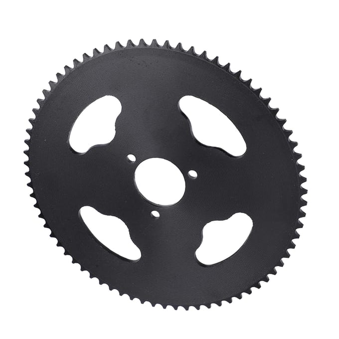 T8F 74T Tand 30MM Stalen Achtertandwiel Duurzame Motorfiets Vervangingsaccessoires gray
