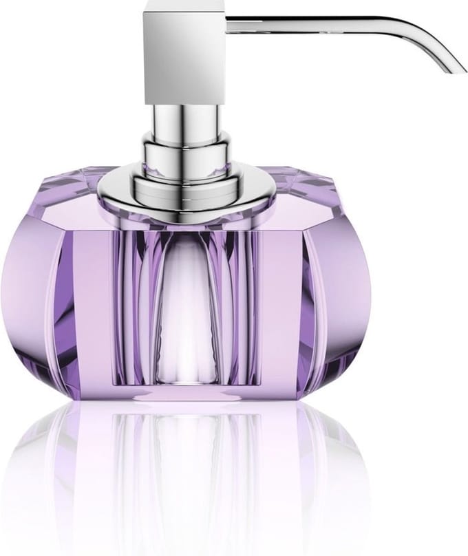 Zeepdispenser - KR SSP, violet/chroom.