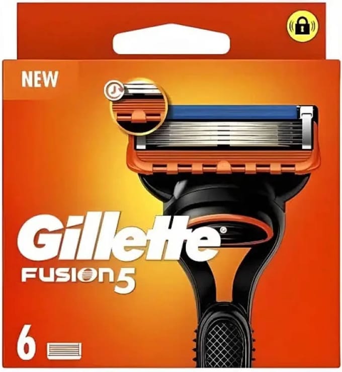 Gillette Fusion 5 Scheermesjes - 6 Pack