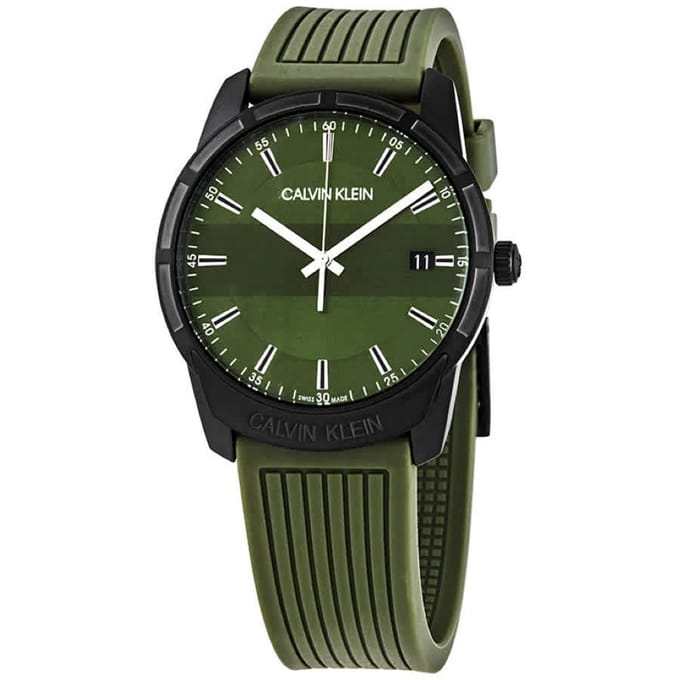 Calvin Klein K8R114WL Heren Horloge 44mm 5ATM