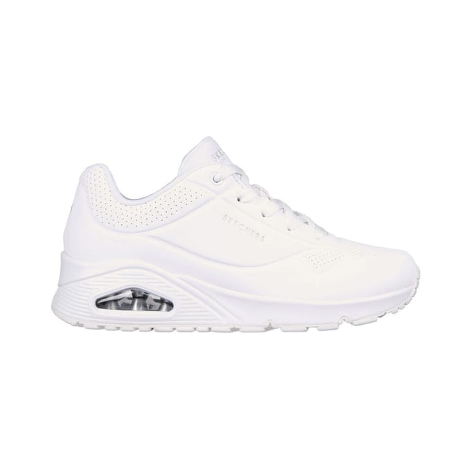 Skechers Uno Stand On Air Dames Sneakers - Wit