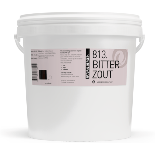 Natural Heroes Bitterzout (Epsom zout / Magnesiumsulfaat) - 5000 gram