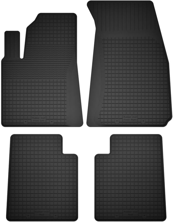 Wielganizator BasicProtect Serie - Autovloermatten - 1,5 cm Rand - 4-delig - Mits. Space Star 1999-2005