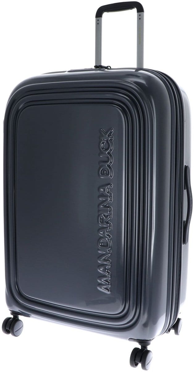MANDARINA DUCK trolley Logoduck + Metal Trolley Antracite donkergrijs 70cm