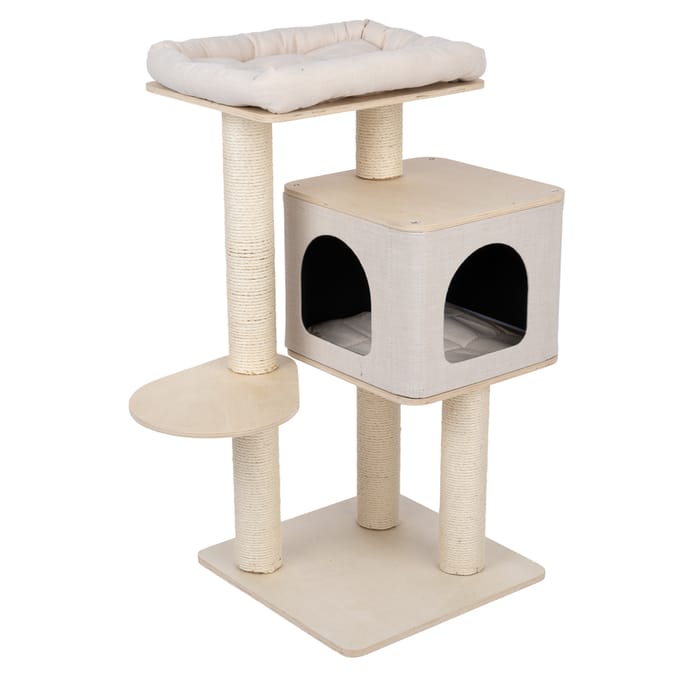 Modern Living Krabpaal Tui naturel / beige voor katten