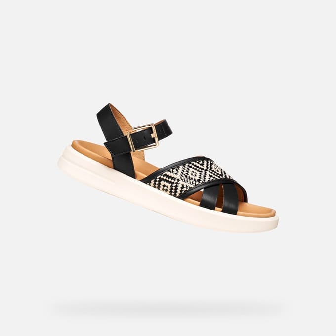 Platte sandalen Geox -
