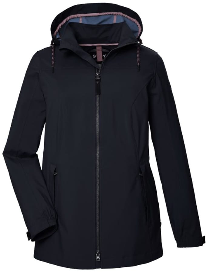 STOY - Jas 43091 navy softshell zomerjas maat 48