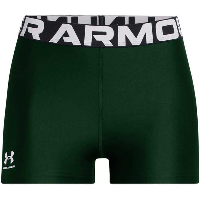 Under Armour Dames/Dames HeatGear Compressieshort (Bosgroen)