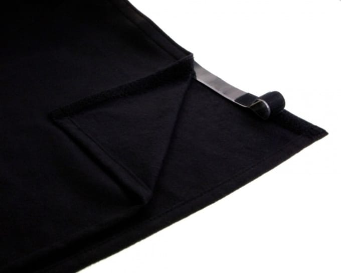 lightmaXX Stage Trim Black 5 x 0.6m incl. velcro - Moltons