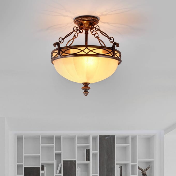 FEISS Plafondlamp met afstand Drawing Room 39,3 cm