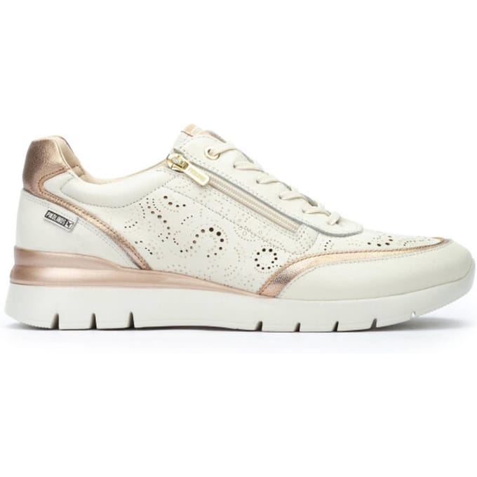 Pikolinos Cantabria - dames sneaker - Wit - maat 35 (EU) 2 (UK)