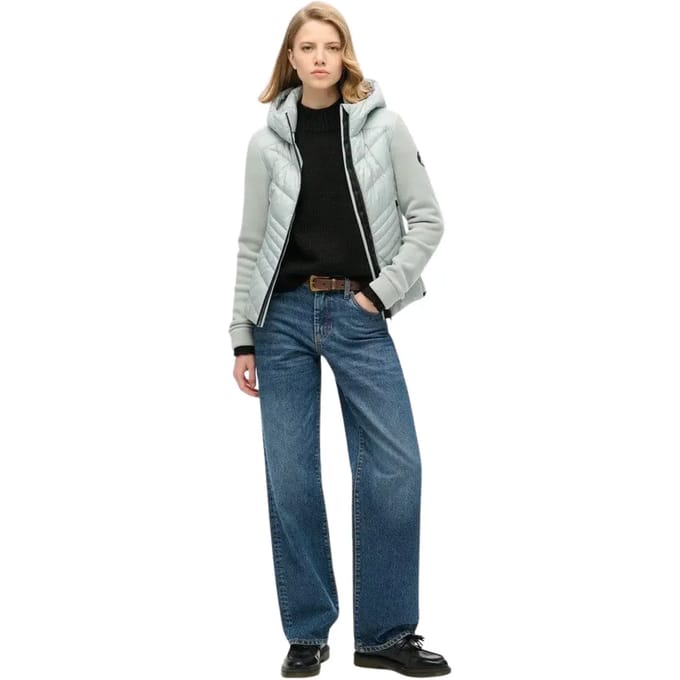 Hybride damesjack met capuchon Superdry Storm