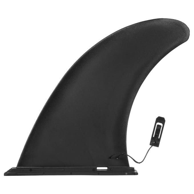 9 Inch Surfboard Vin Stand Up Paddle Board Vin Quick Release Center Vin met Basis voor Opblaasbare zwart